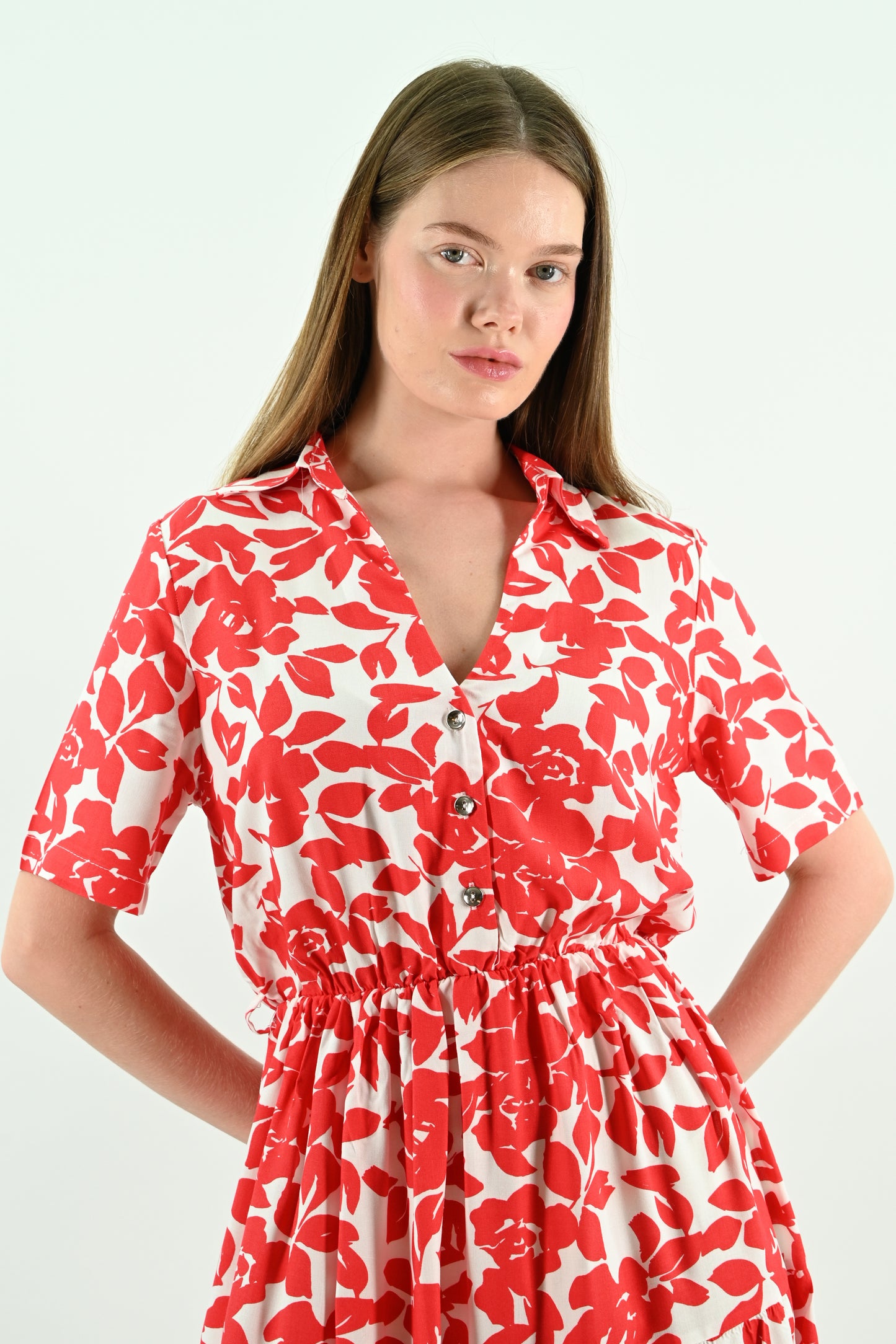 Floral Breeze Midi Dress