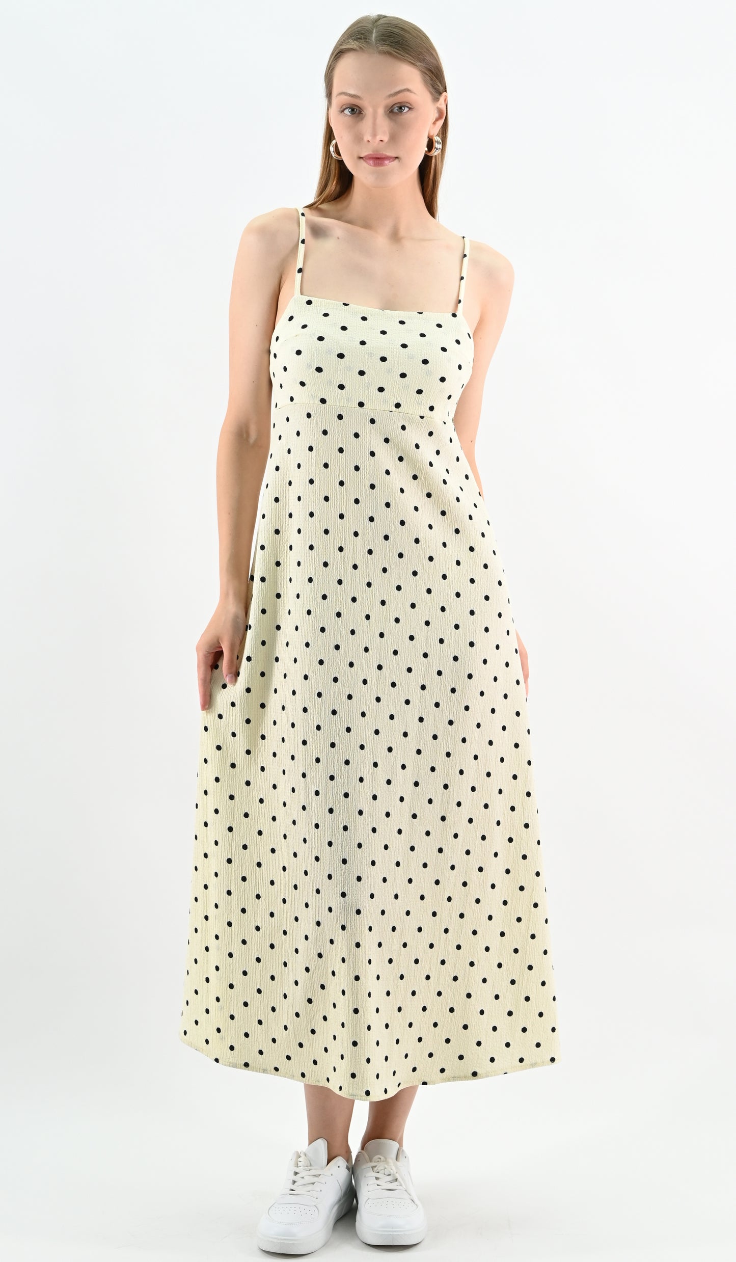 Polka Dot Knit Dress