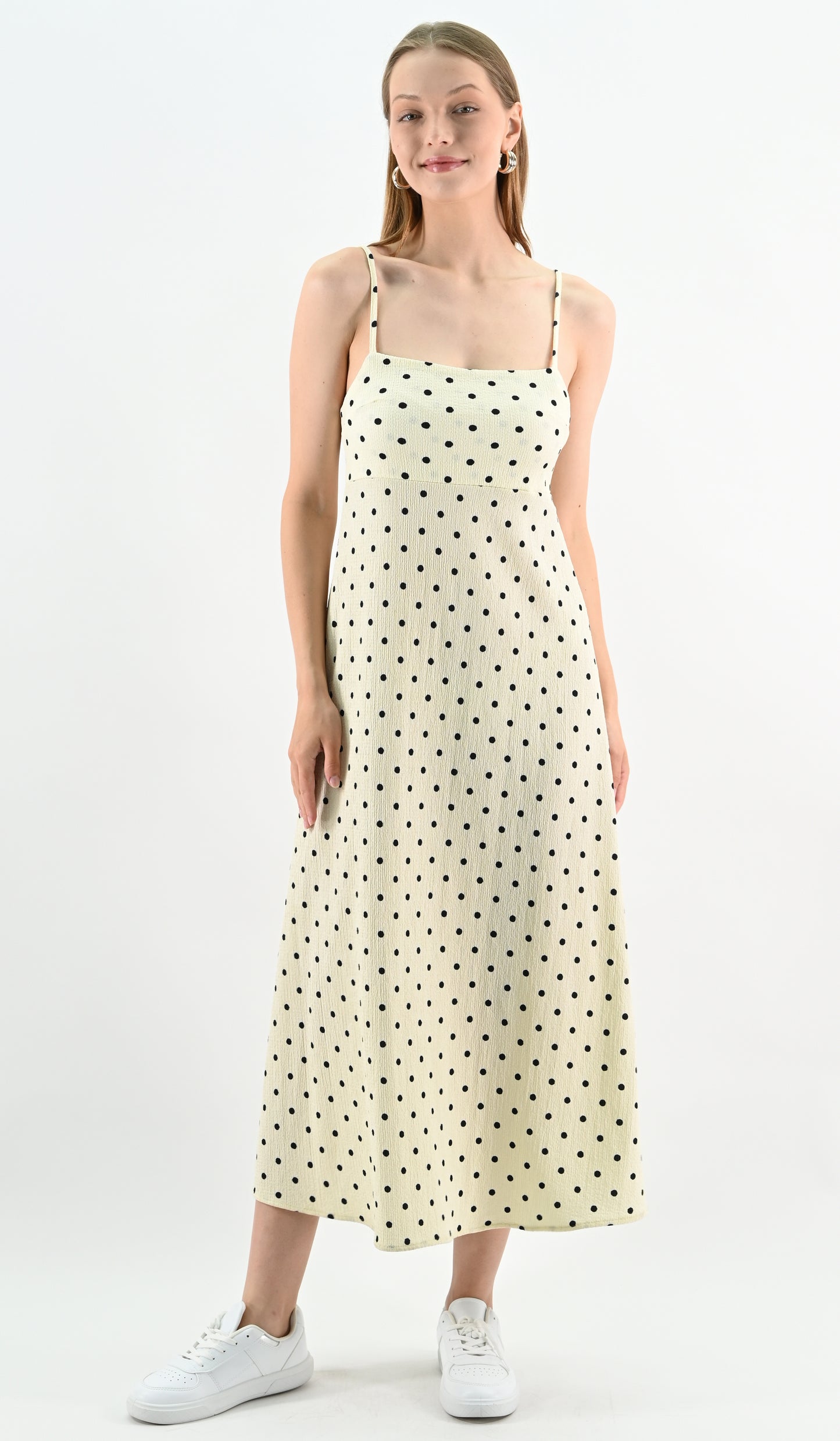 Polka Dot Knit Dress