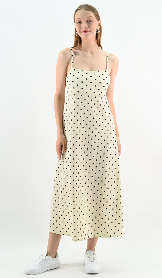 Polka Dot Knit Dress