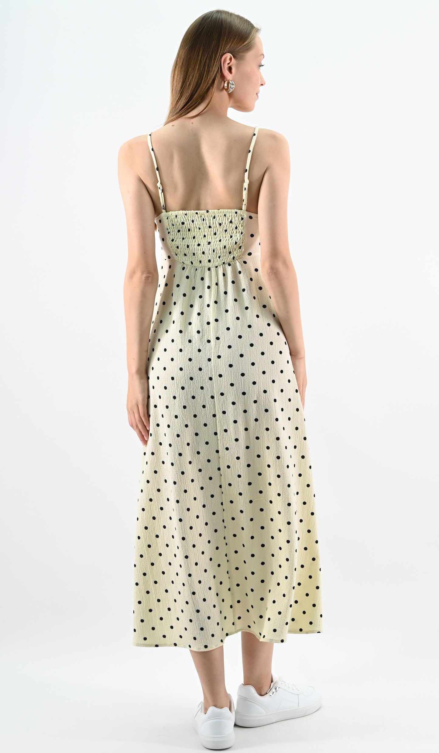 Polka Dot Knit Dress